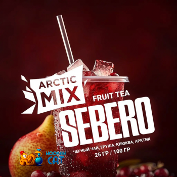 Табак для кальяна Sebero Arctic Mix Fruit Tea (Чай Груша Клюква Арктик) 25г Акцизный